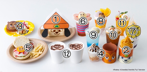 画像ギャラリー No.003のサムネイル画像 / 期間限定の「パラッパラッパー アニバーサリーカフェ&ショップ」が4月20日にオープン