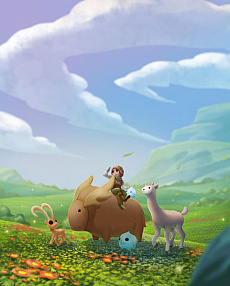 画像ギャラリー No.003のサムネイル画像 / PS4「Yonder 青と大地と雲の物語」が2月22日に発売。広大な島でスローライフを楽しめるアクションアドベンチャー