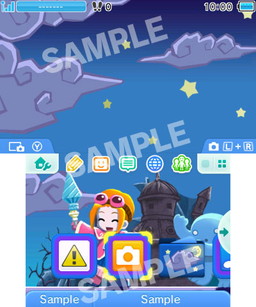 画像ギャラリー No.003のサムネイル画像 / 「ぐるみん3D」の3DS用テーマ,第3弾の「ナイトパレード」が配信開始