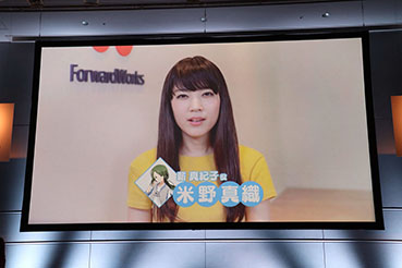 画像ギャラリー No.011のサムネイル画像 / フォワードワークスの新作アプリ「ソラとウミのアイダ」のプレス発表会が開催。実機デモやOPムービーなどが披露されたイベントをレポート