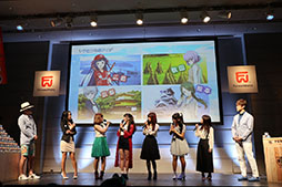 画像ギャラリー No.015のサムネイル画像 / フォワードワークスの新作アプリ「ソラとウミのアイダ」のプレス発表会が開催。実機デモやOPムービーなどが披露されたイベントをレポート
