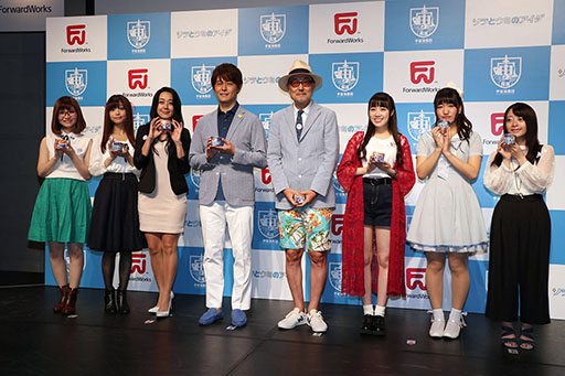 画像ギャラリー No.034のサムネイル画像 / フォワードワークスの新作アプリ「ソラとウミのアイダ」のプレス発表会が開催。実機デモやOPムービーなどが披露されたイベントをレポート