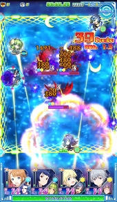 画像ギャラリー No.021のサムネイル画像 / 活きのいい宇宙魚に候補生&守護神が挑む。「ソラとウミのアイダ」のバトルシステムを紹介