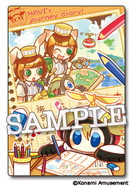 画像ギャラリー No.006のサムネイル画像 / 「pop’n music うさぎと猫と少年の夢」にポップンミュージックカードの第1弾が登場