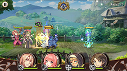 画像ギャラリー No.004のサムネイル画像 / 事前登録者数10万人達成のスマホ向けRPG「ヘリックスホライゾン」が配信開始。敵を画面端から押し出す「リング・アウトシステム」に注目