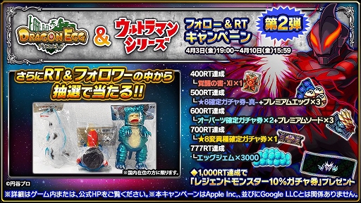 画像ギャラリー No.021のサムネイル画像 / 「ドラゴンエッグ」で「ウルトラマンシリーズ」とのコラボイベントが開催
