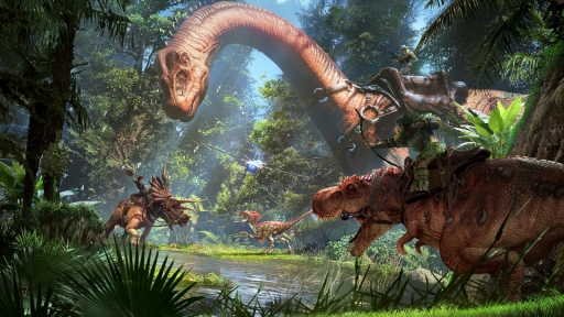 画像ギャラリー No.003のサムネイル画像 / PS VR向けソフト「ARK Park」の国内発売日が2018年3月22日に決定。VR空間に広がる恐竜の世界を探索できる