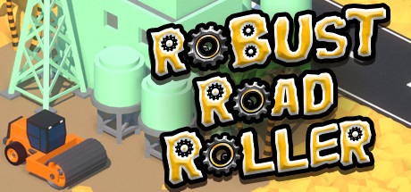 画像ギャラリー No.001のサムネイル画像 / ロードローラーを操るアクションゲーム「ROBUST ROAD ROLLER」のPC版が発売