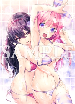 画像ギャラリー No.005のサムネイル画像 / 「ガンガンピクシーズ」，描き下ろし店舗特典イラストの完成版を公開