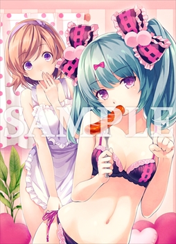 画像ギャラリー No.006のサムネイル画像 / 「ガンガンピクシーズ」，描き下ろし店舗特典イラストの完成版を公開