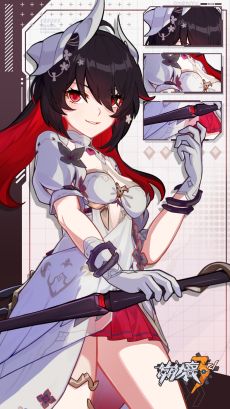 画像ギャラリー No.007のサムネイル画像 / 「崩壊3rd」，SPキャラ・グレーシュ「宙旅・絵星の巻」（CV：木野日菜）を実装。識の律者（CV：高山みなみ）が手に入るイベントも