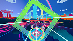 画像ギャラリー No.005のサムネイル画像 / 体を大きく動かしてプレイするVRリズムアクション「Airtone」のメディア向け体験会をレポート
