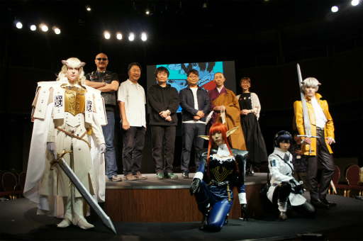 画像ギャラリー No.001のサムネイル画像 / 「メタファー:リファンタジオ」完成披露会をレポート。体験版の配信発表や,コスプレイヤーのパフォーマンスと読経が融合したライブが行われた