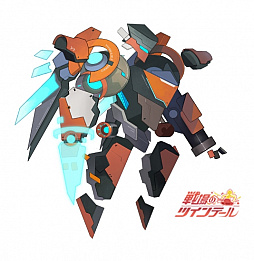 画像ギャラリー No.004のサムネイル画像 / 「戦場のツインテール」，セクシーキャラ「アインシュタンナ」専用の新機甲「OD TITAIN」登場
