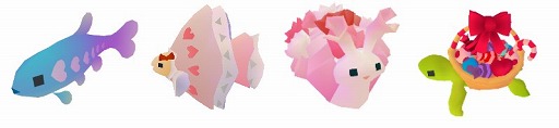 画像ギャラリー No.003のサムネイル画像 / 「アビスリウム」,新しい魚やキューピットが登場するバレンタインイベントを開催