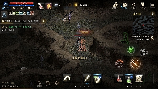 画像ギャラリー No.044のサムネイル画像 / 「Lineage M」のファーストインプレッションを掲載。確かな「リネージュ」の感触がスマホの中にあった