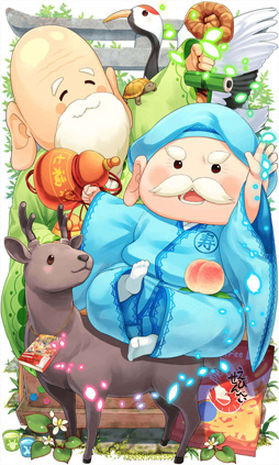 画像ギャラリー No.002のサムネイル画像 / 「Q&Qアンサーズ」,小説「はるなつふゆと七福神」とゲーム実況グループ「三人称」とのコラボを本日17:00より実施