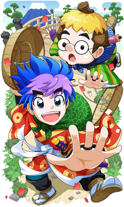 画像ギャラリー No.006のサムネイル画像 / 「Q&Qアンサーズ」,小説「はるなつふゆと七福神」とゲーム実況グループ「三人称」とのコラボを本日17:00より実施