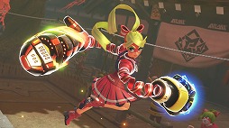 画像ギャラリー No.006のサムネイル画像 / 伸びる腕で戦うNintendo Switch向け格闘スポーツ「ARMS」が2017年春に発売