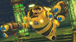 画像ギャラリー No.009のサムネイル画像 / 伸びる腕で戦うNintendo Switch向け格闘スポーツ「ARMS」が2017年春に発売