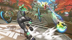 画像ギャラリー No.010のサムネイル画像 / 伸びる腕で戦うNintendo Switch向け格闘スポーツ「ARMS」が2017年春に発売