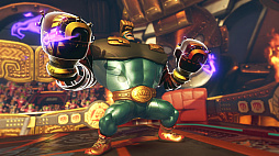 画像ギャラリー No.003のサムネイル画像 / 対戦アクション「ARMS」，ボスファイター「マックスブラス」が操作可能になるVer.2アップデートが本日配信。新ルール「ヘッドロック争奪戦」も