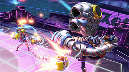 画像ギャラリー No.018のサムネイル画像 / 対戦アクション「ARMS」，ボスファイター「マックスブラス」が操作可能になるVer.2アップデートが本日配信。新ルール「ヘッドロック争奪戦」も