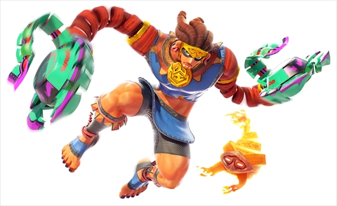 画像ギャラリー No.002のサムネイル画像 / 本日配信開始の「ARMS」Ver.4で新ファイター「ミサンゴ」，毒属性の新アーム，新ステージ，期間限定開催の新モードが追加。バランス調整も実施