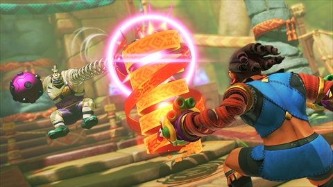 画像ギャラリー No.010のサムネイル画像 / 本日配信開始の「ARMS」Ver.4で新ファイター「ミサンゴ」，毒属性の新アーム，新ステージ，期間限定開催の新モードが追加。バランス調整も実施