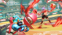 画像ギャラリー No.002のサムネイル画像 / 「ARMS」の更新データVer.4.1.0が本日配信。謎の新ファイター「スプリングトロン」およびバッジを追加,バランス調整などを実施