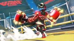 画像ギャラリー No.005のサムネイル画像 / 「ARMS」の更新データVer.4.1.0が本日配信。謎の新ファイター「スプリングトロン」およびバッジを追加,バランス調整などを実施