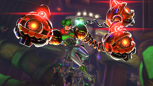 画像ギャラリー No.004のサムネイル画像 / 「ARMS」のVer.5アップデートが本日実施。“理論上最強”のファイター「ドクターコイル」が参戦
