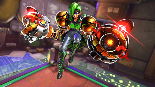 画像ギャラリー No.005のサムネイル画像 / 「ARMS」のVer.5アップデートが本日実施。“理論上最強”のファイター「ドクターコイル」が参戦