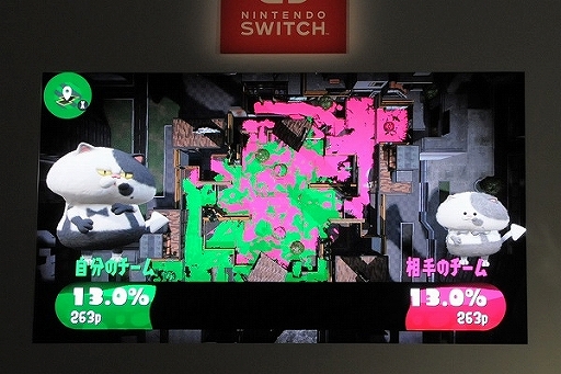 画像ギャラリー No.030のサムネイル画像 / 「Splatoon2」のステージイベント「イカ研究所 新イカ発見報告会」をレポート。流行や新ブキなど,前作から2年後の“イカ達”の生態が明かされる