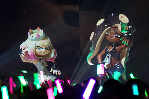 画像ギャラリー No.007のサムネイル画像 / ［闘会議2018］「スプラトゥーン2」テンタクルズ初の人間界ライブ“ハイカライブ”をレポート。後半はシオカラーズも登場