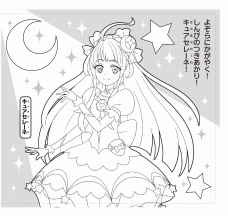 画像ギャラリー No.016のサムネイル画像 / 「スプラトゥーン2」のぬり絵5種がハッピーセットに6月14日から登場。誰でも簡単にキャラが描けるステンシルシート付き
