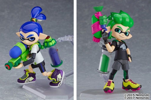 画像ギャラリー No.001のサムネイル画像 / 「Splatoon」「Splatoon2」の“ボーイ”がfigmaになって登場。“ジャッジくん”や“コジャッジくん”なども付属