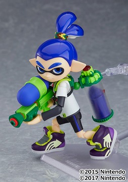 画像ギャラリー No.002のサムネイル画像 / 「Splatoon」「Splatoon2」の“ボーイ”がfigmaになって登場。“ジャッジくん”や“コジャッジくん”なども付属