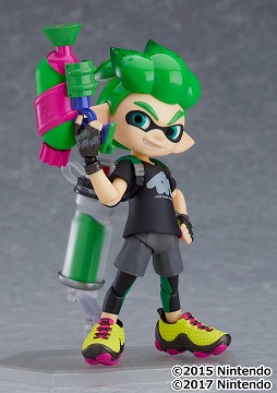 画像ギャラリー No.003のサムネイル画像 / 「Splatoon」「Splatoon2」の“ボーイ”がfigmaになって登場。“ジャッジくん”や“コジャッジくん”なども付属