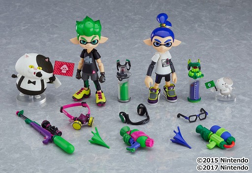 画像ギャラリー No.009のサムネイル画像 / 「Splatoon」「Splatoon2」の“ボーイ”がfigmaになって登場。“ジャッジくん”や“コジャッジくん”なども付属