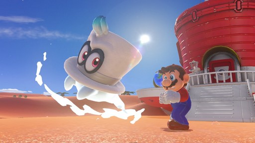 画像ギャラリー No.009のサムネイル画像 / ［E3 2017］「スーパーマリオ オデッセイ」のテーマは“驚きを探す，大いなる旅”。Joy-Conで操作する新アクションが楽しい本作を体験
