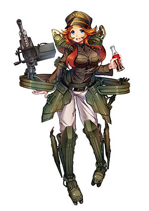 画像ギャラリー No.007のサムネイル画像 / 「ミリ姫大戦〜RELOAD〜」の正式サービスが本日スタート。人類の存亡をかけて美少女達が戦うブラウザゲーム
