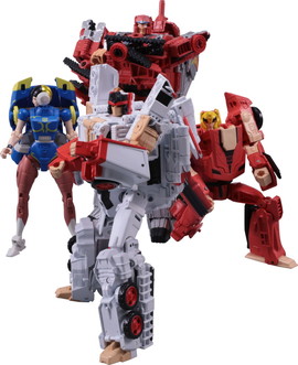 画像ギャラリー No.002のサムネイル画像 / トランスフォーマーが「ストII」ファイターをスキャン。リュウ風のコンボイや春麗風のアーシーが2018年5月に発売