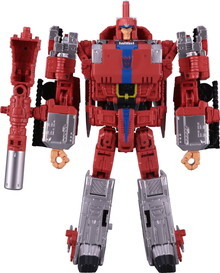 画像ギャラリー No.014のサムネイル画像 / トランスフォーマーが「ストII」ファイターをスキャン。リュウ風のコンボイや春麗風のアーシーが2018年5月に発売