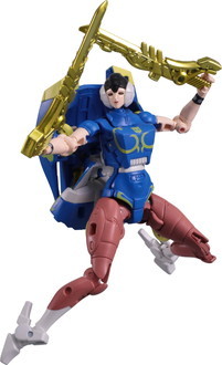 画像ギャラリー No.041のサムネイル画像 / トランスフォーマーが「ストII」ファイターをスキャン。リュウ風のコンボイや春麗風のアーシーが2018年5月に発売