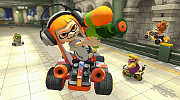 画像ギャラリー No.009のサムネイル画像 / 「マリオカート8 デラックス」をプレイ。「スプラトゥーン」キャラクターや刷新されたバトルが盛り込まれたうえ,白熱のレースを手軽に持ち運べる