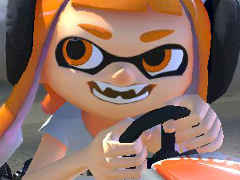 「マリオカート8 デラックス」をプレイ。「スプラトゥーン」キャラクターや刷新されたバトルが盛り込まれたうえ，白熱のレースを手軽に持ち運べる