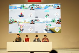 画像ギャラリー No.010のサムネイル画像 / Nintendo Switch体験会で実施された「マリオカート8 デラックス」体験ステージをレポート。ザ・たっちの2人が本気のプレイを披露した
