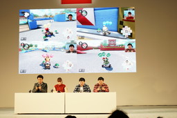 画像ギャラリー No.012のサムネイル画像 / Nintendo Switch体験会で実施された「マリオカート8 デラックス」体験ステージをレポート。ザ・たっちの2人が本気のプレイを披露した