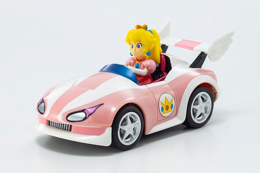 画像ギャラリー No.011のサムネイル画像 / 「マリオカート プルバック」全6種類，ファミマで4月20日から順次発売。マリオやルイージたちのカートが引いて離すと走り出すプルバックカーに